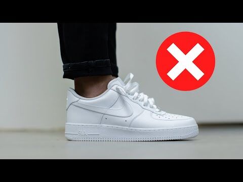 5 Reasons You SHOULDN’T Wear Air Force 1s | You're Wearing them WRONG