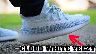 Adidas YEEZY Boost 350 V2 CLOUD WHITE Review & GIVEAWAY 