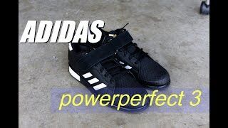 Adidas Power Perfect 3 Weightlifting Shoe Review