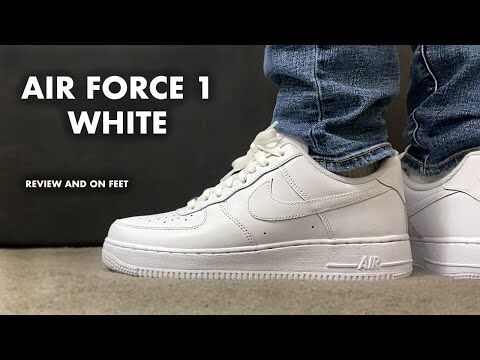 Nike Air Force 1 Low White Review and On Feet